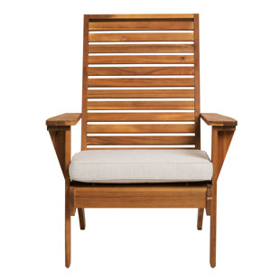 Acacia Wood Chair Outdoor | Wayfair
